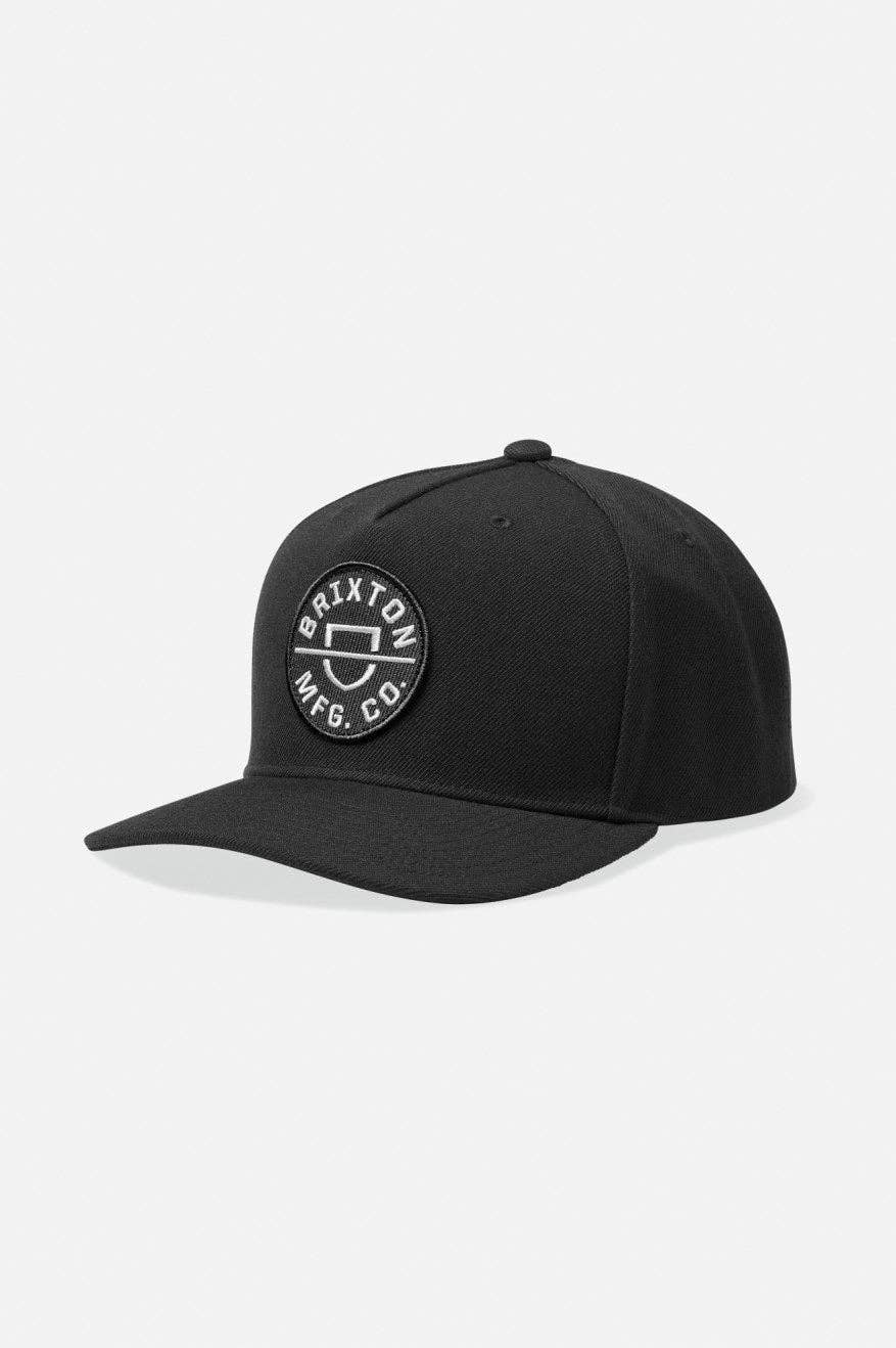 Crest Snapback - Black