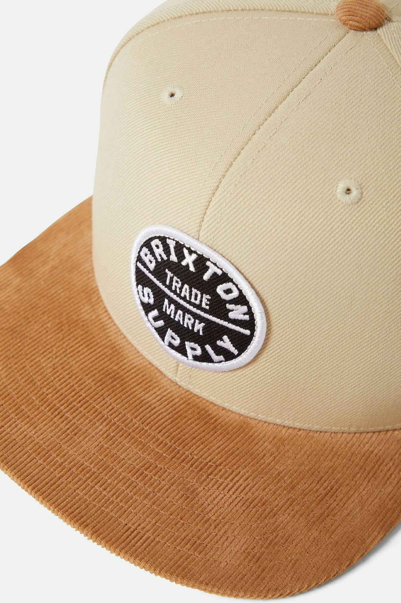 Oath III Snapback - Sand/Light Brown Corduroy