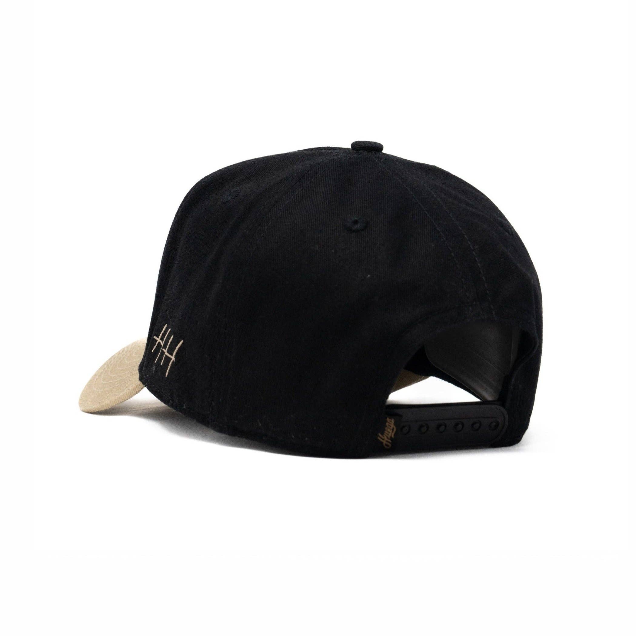 Vintage Swan | Khaki & Black Hat