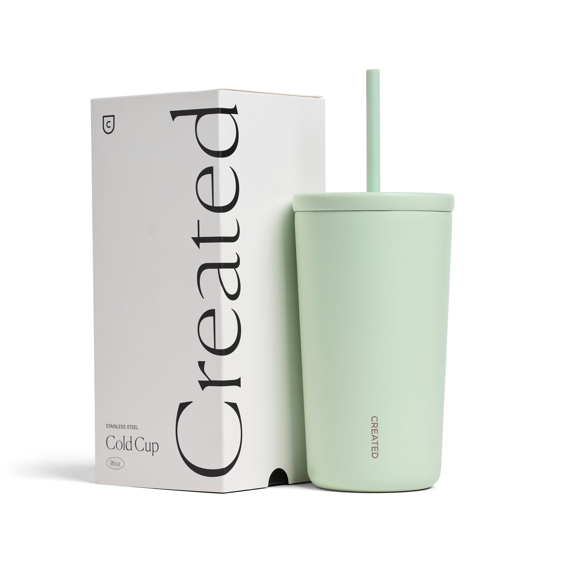 16oz Cold Cup - Mint - Restocking in May