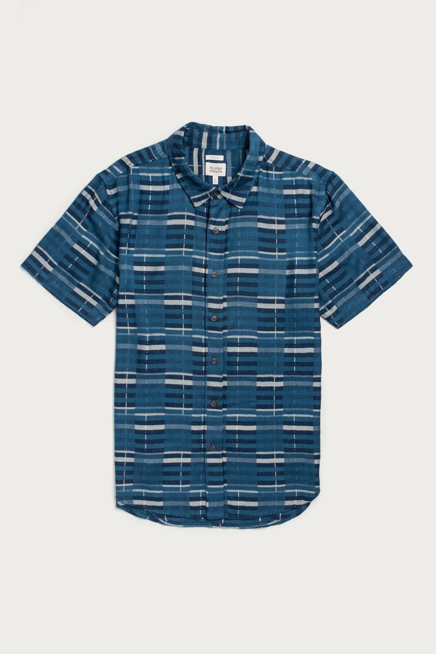 Emerson Slim Shirt / Stormcrest Stripe