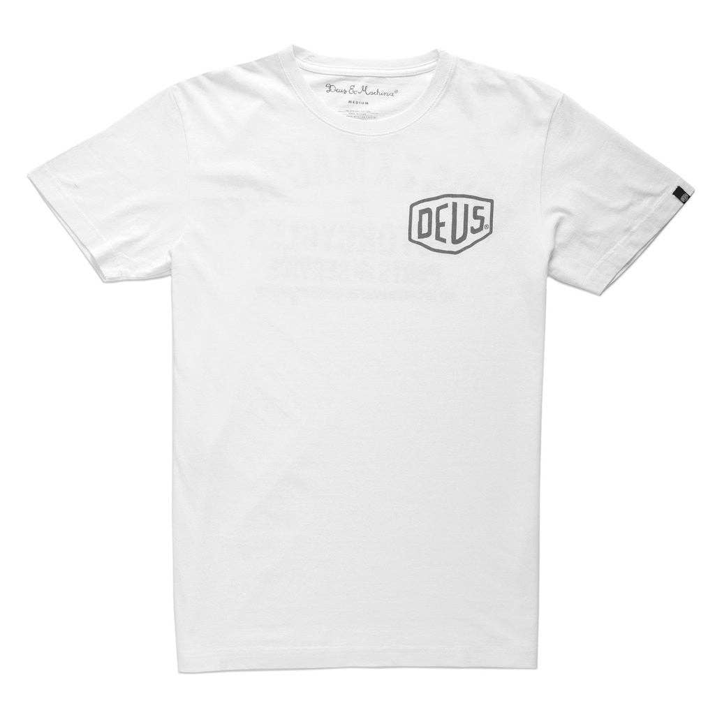 Camperdown Address Tee - White