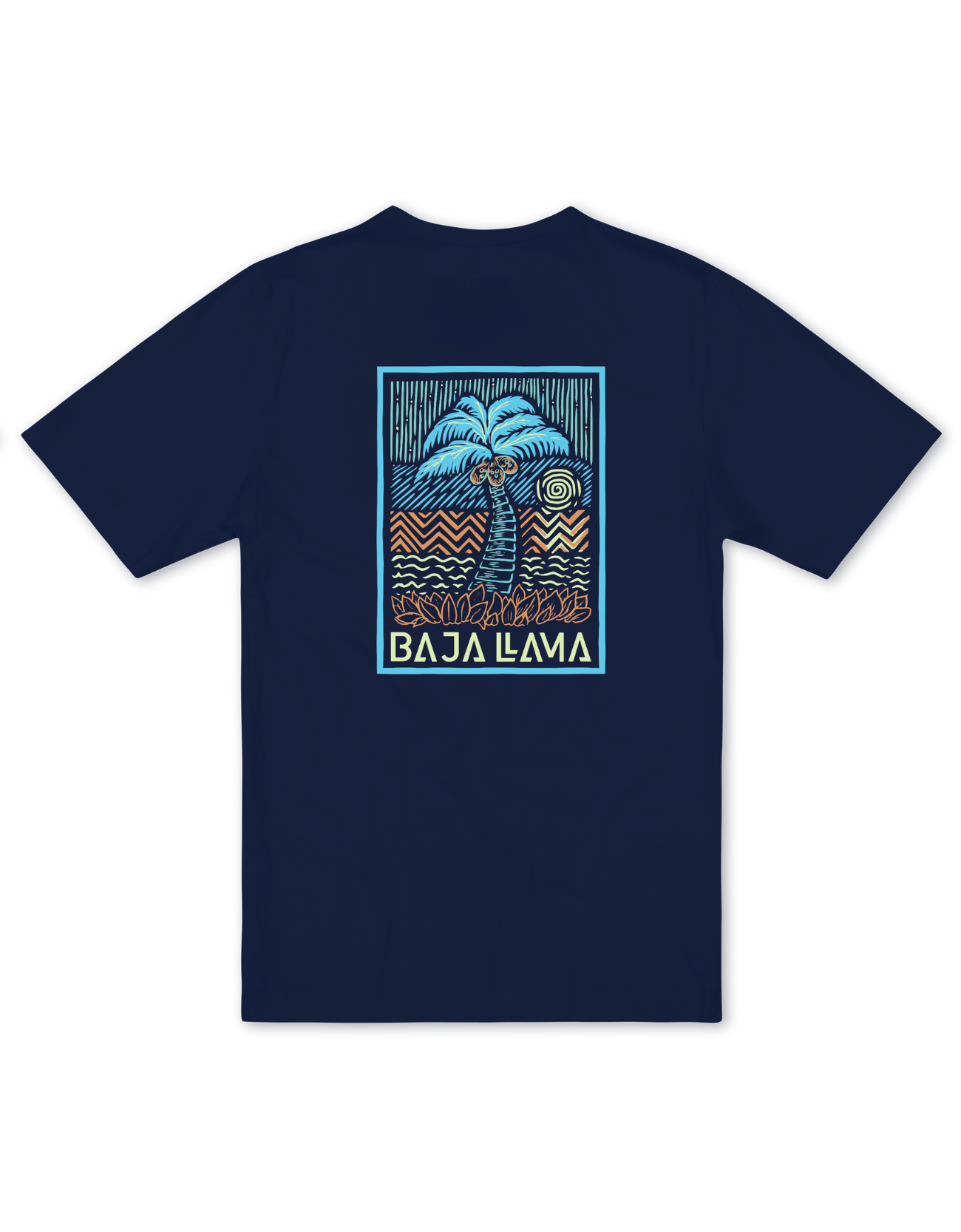 ELECTRIC PALM - NAVY PRIMO GRAPHIC TEE