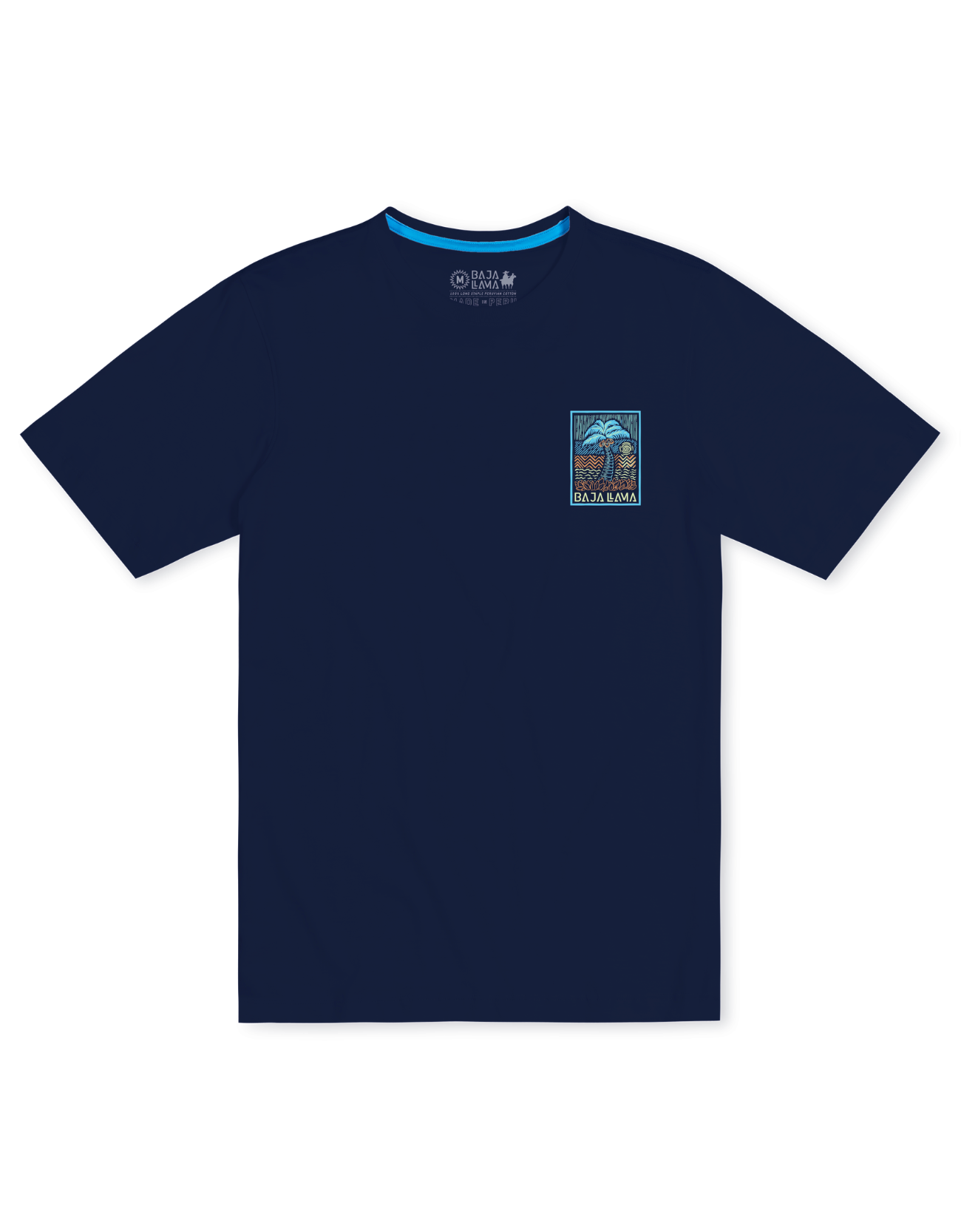 ELECTRIC PALM - NAVY PRIMO GRAPHIC TEE
