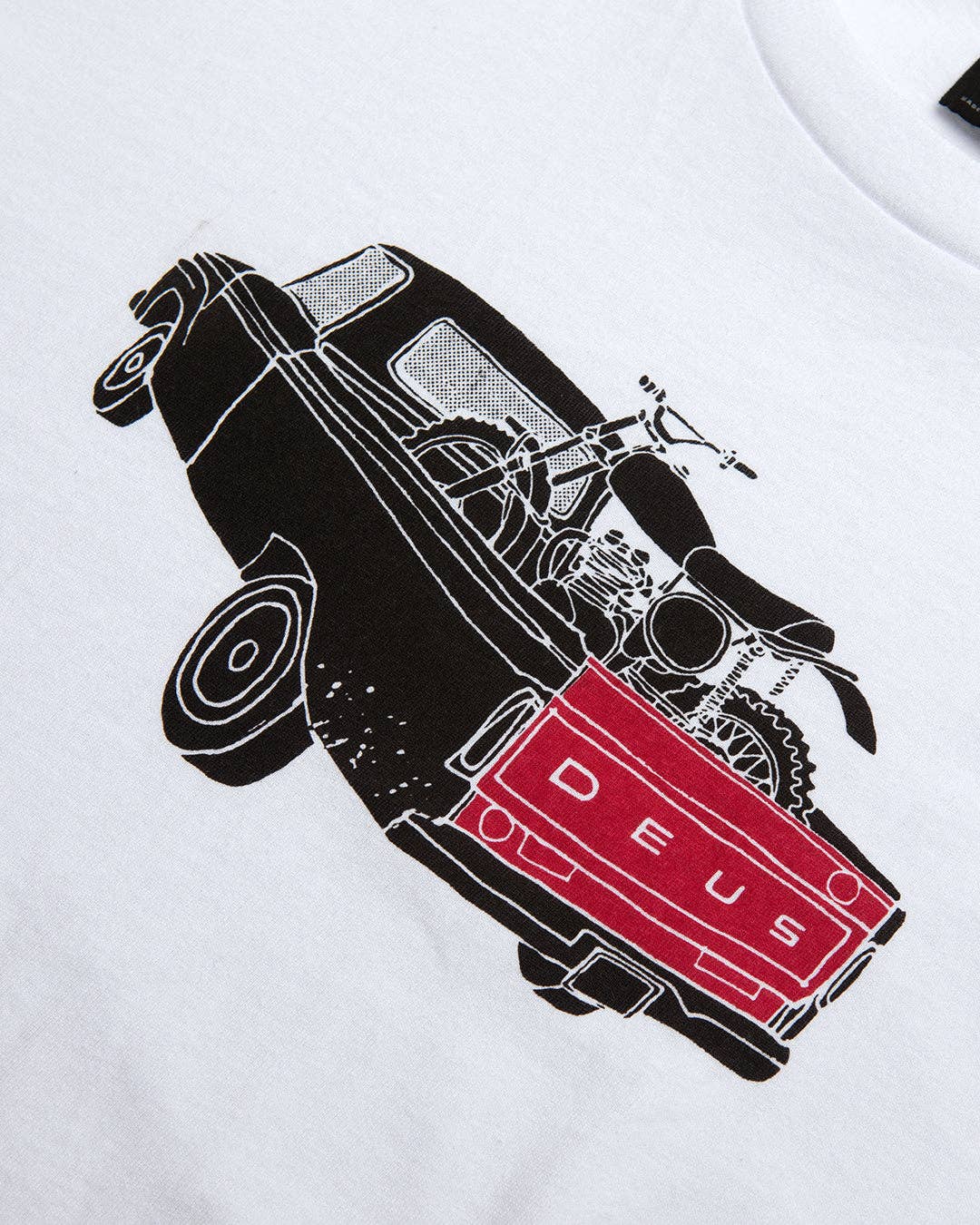 Carby Pickup Tee - White