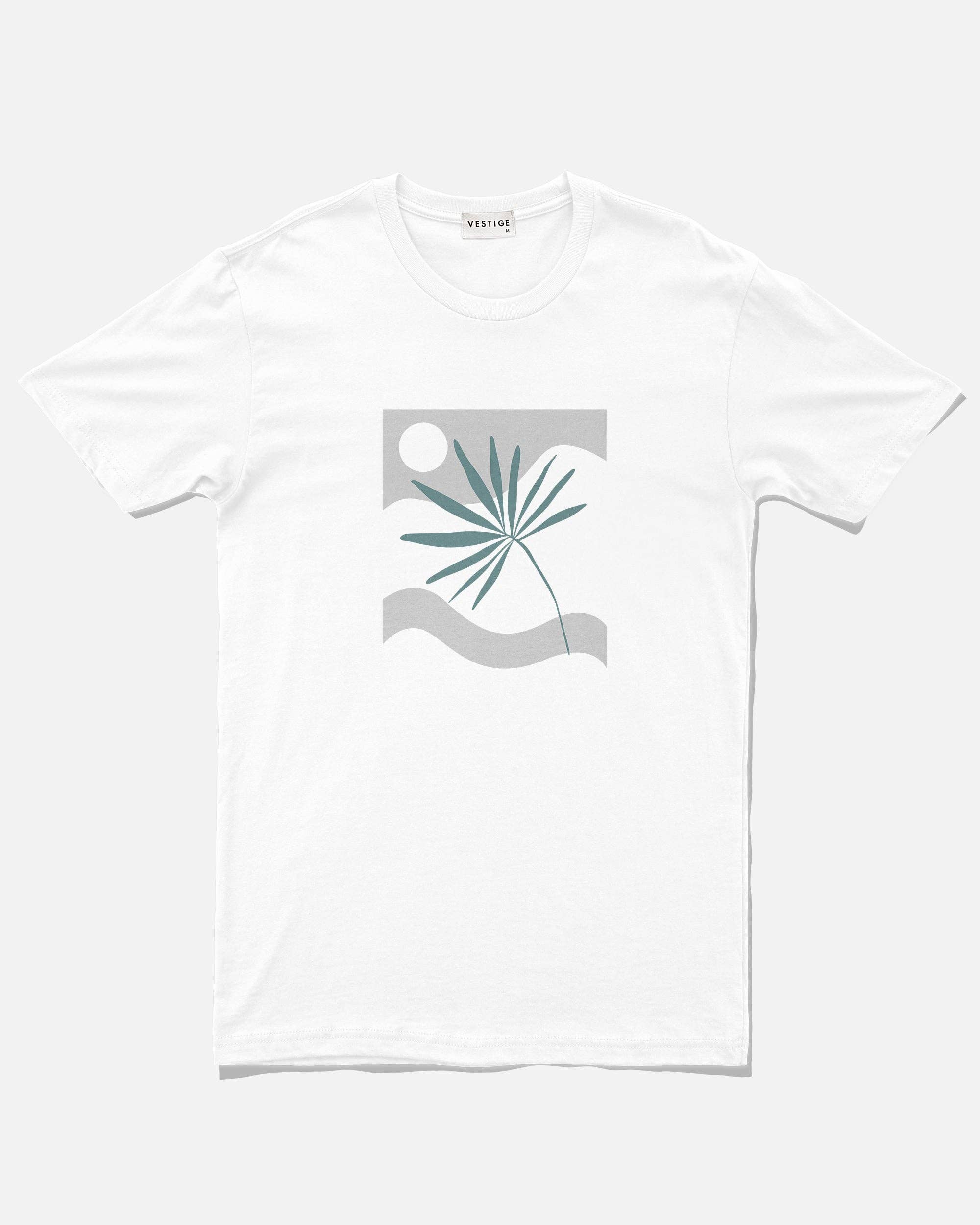 Botanical Breeze Tee, White