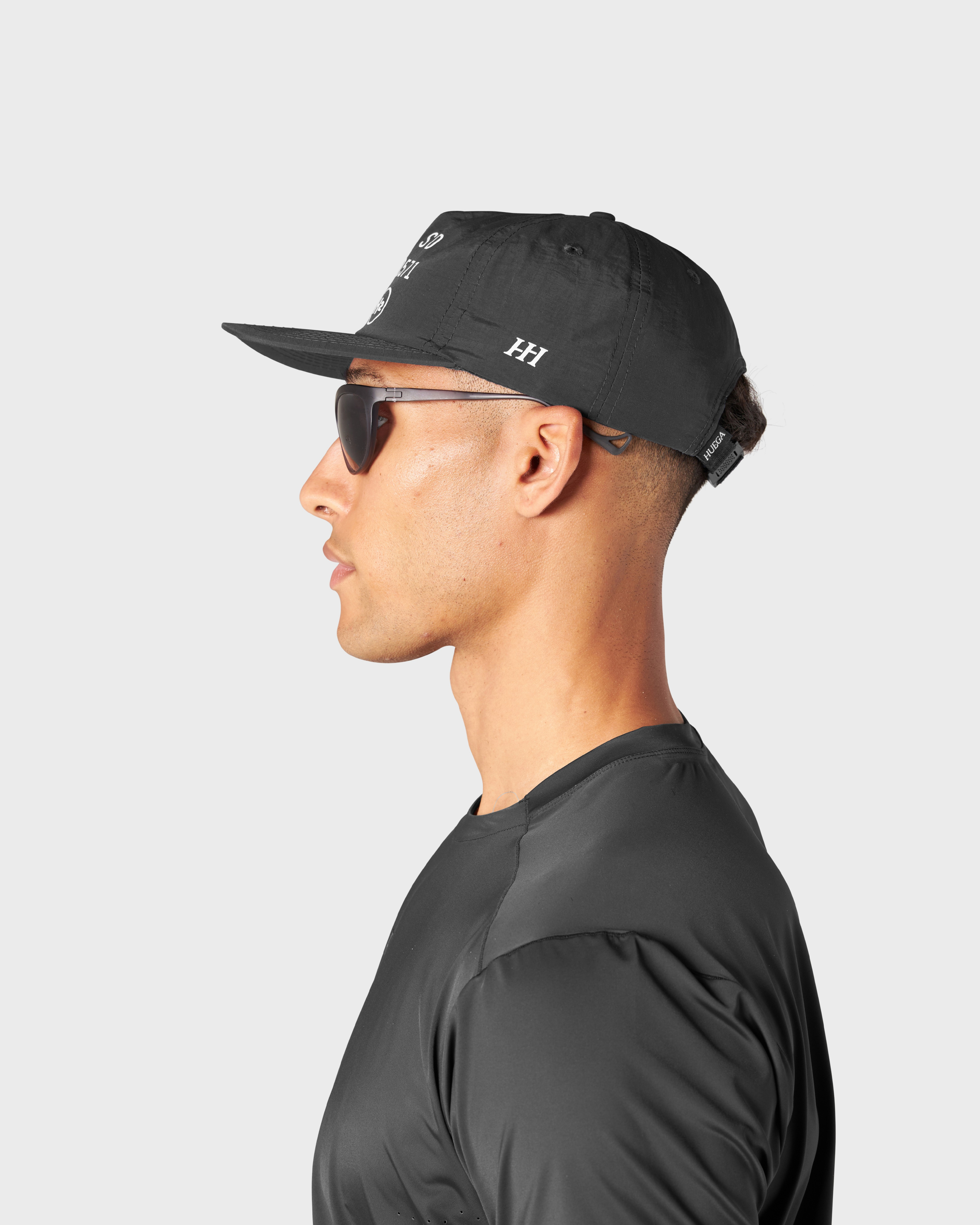 Aero | Black Nylon Hat