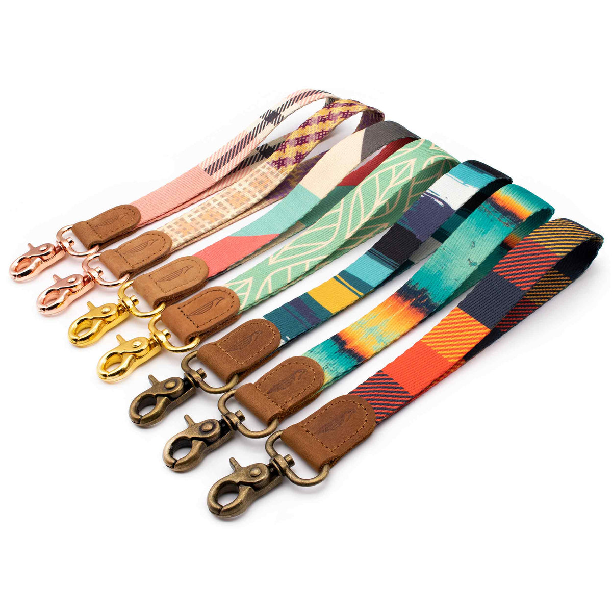 Wallace Wristlet Keychain for Badge, Wallet, and Phone