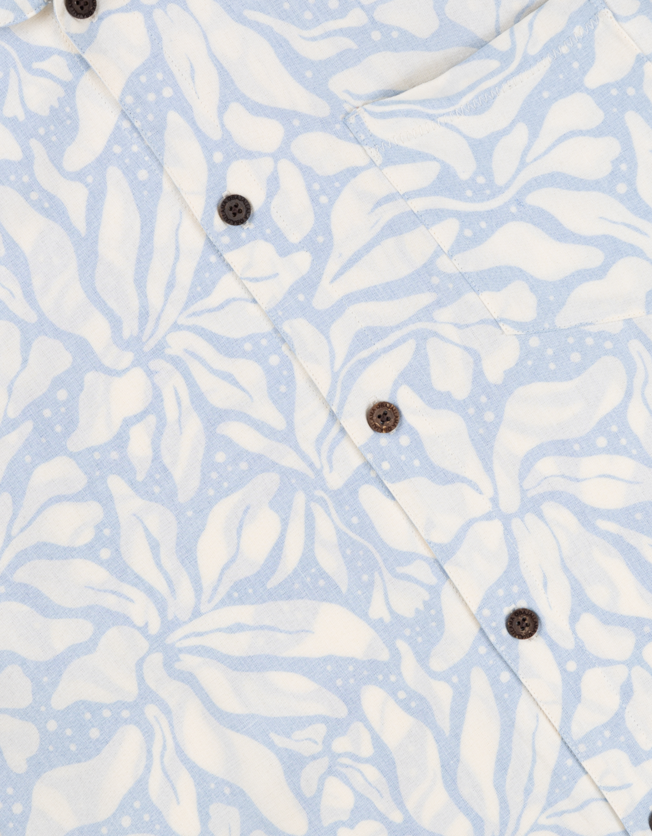 LEAF ME BLUE - NIGHTHAWK™ BUTTON UP