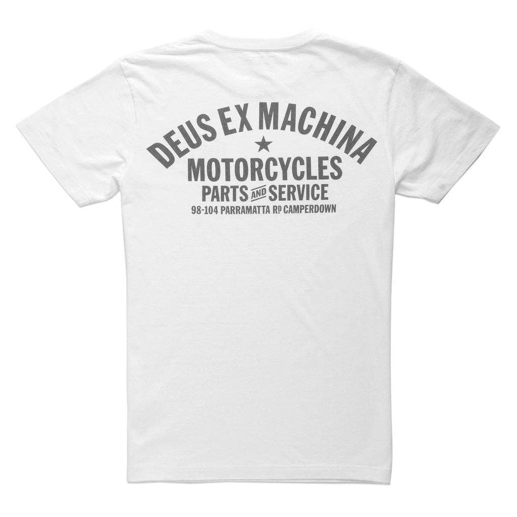 Camperdown Address Tee - White