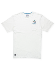 PALMY WAVES - SLUB PIMA POCKET TEE