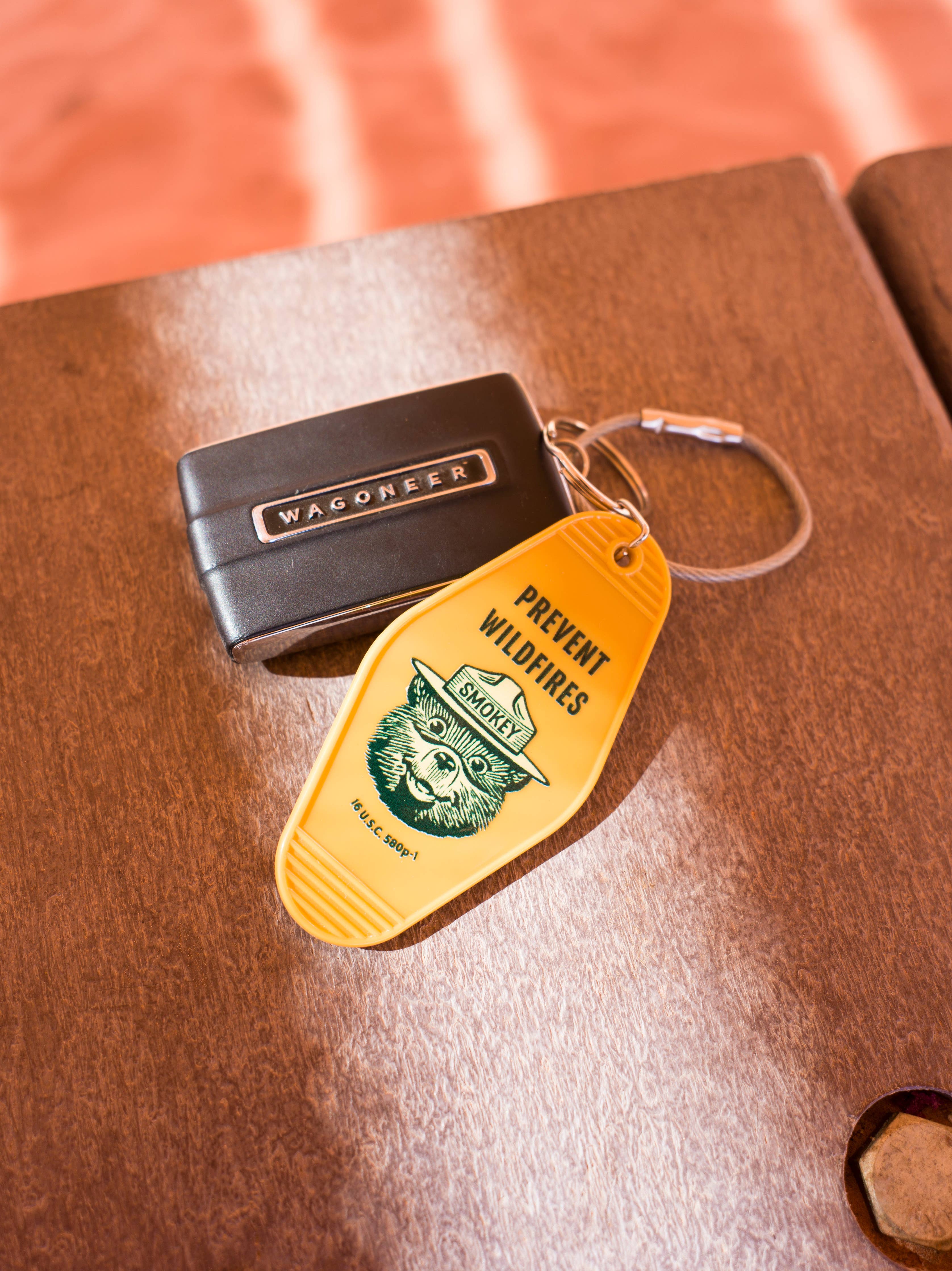 Prevent Wildfires Keychain