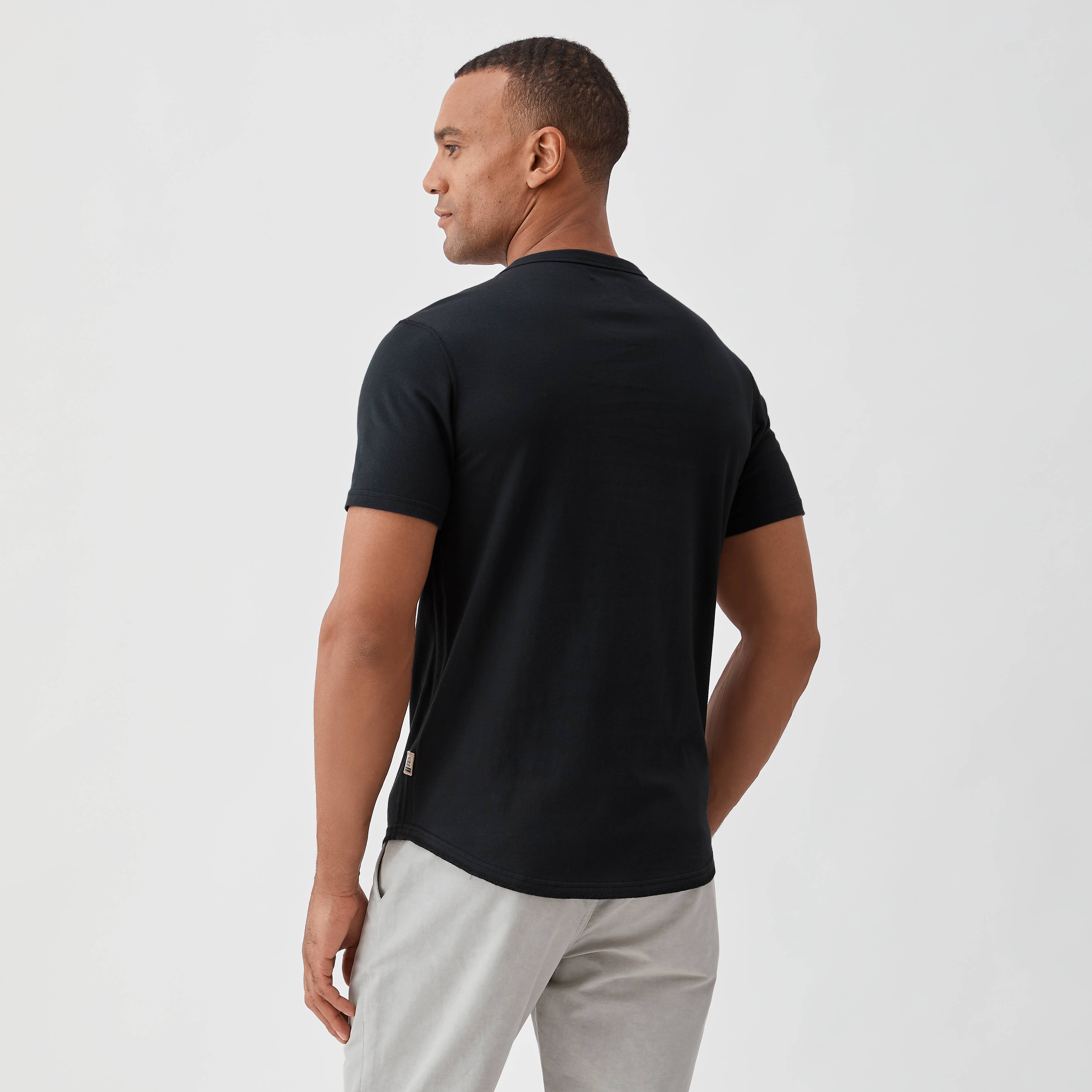 Salty Scoop Jersey Tee - Black