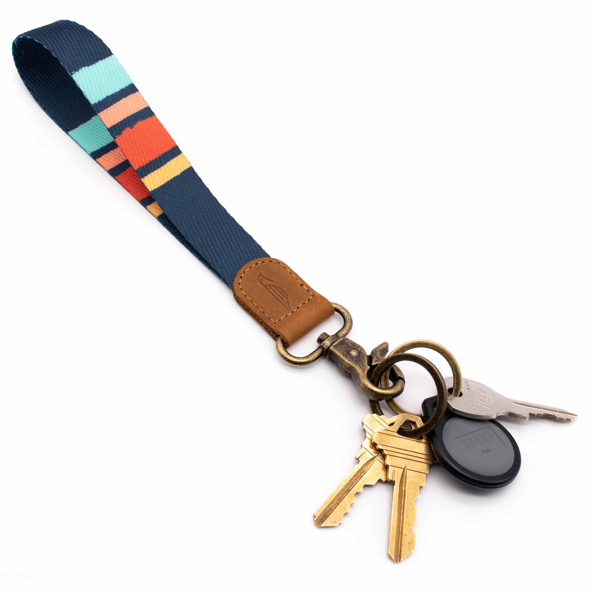 Cali Wristlet Keychain for Badge, Wallet, and Phone