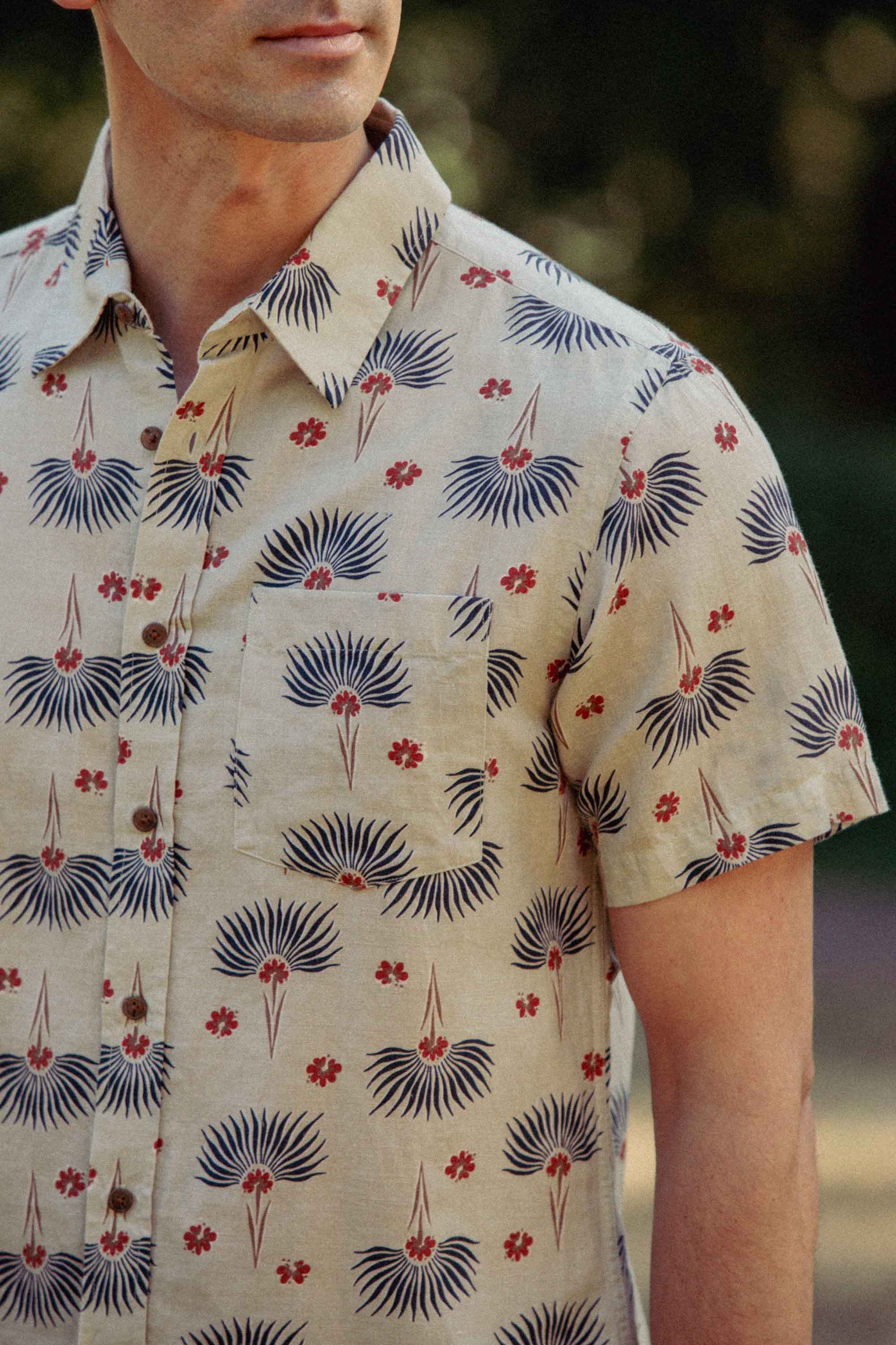 Harbor Slim Shirt / Aloha Floral