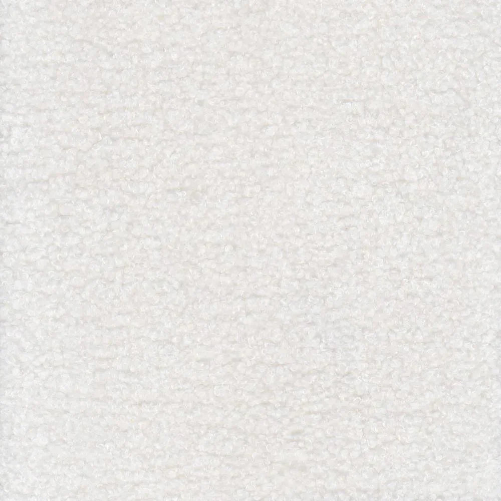 Bombo Wood White Armless Accent Chair