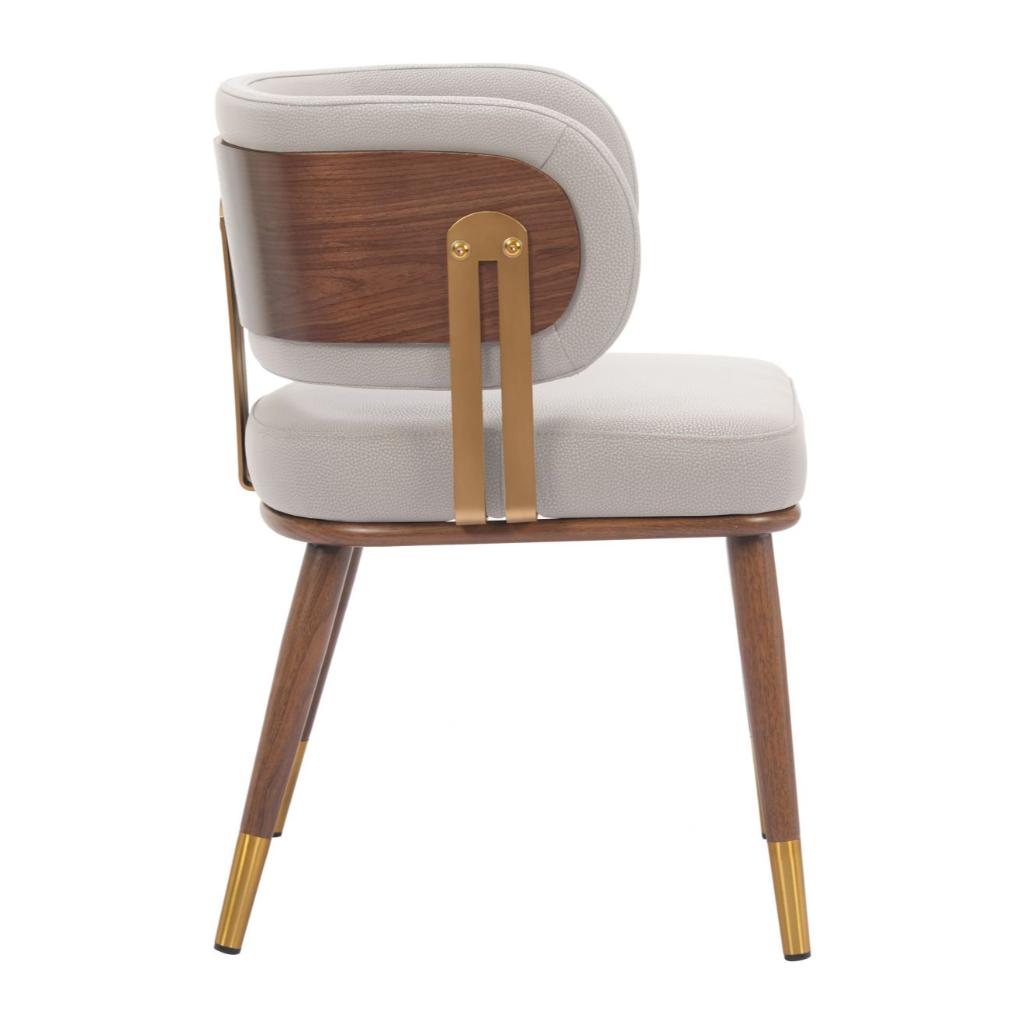 Brew Wood & Steel Dining Chair 2PC