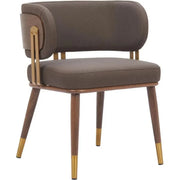 Brew Wood & Steel Dining Chair 2PC
