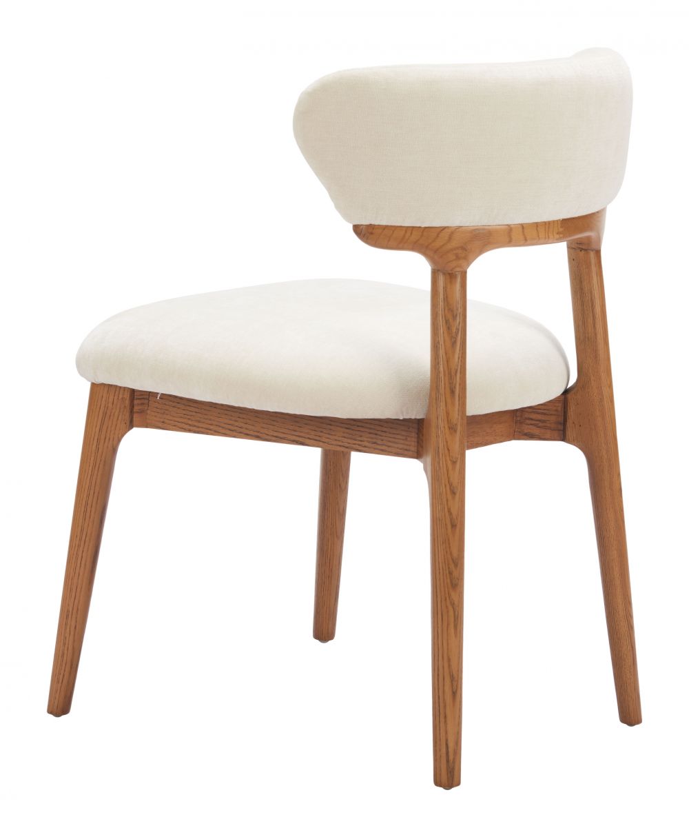 Cedar Fabric Armless Dining Chair (Set of 2)