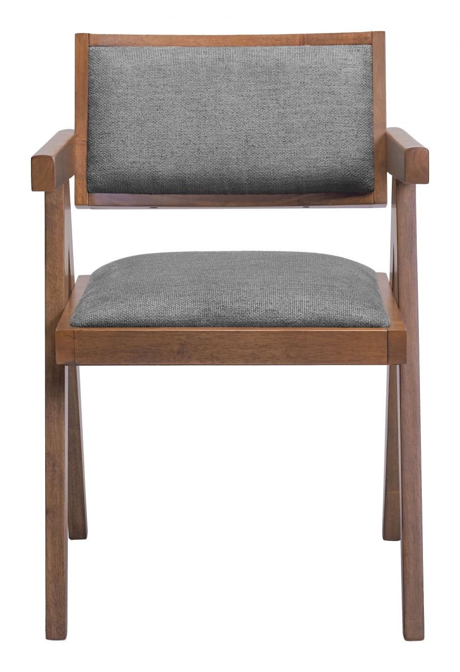Delhi Grey Fabric Dining Chair 2PC