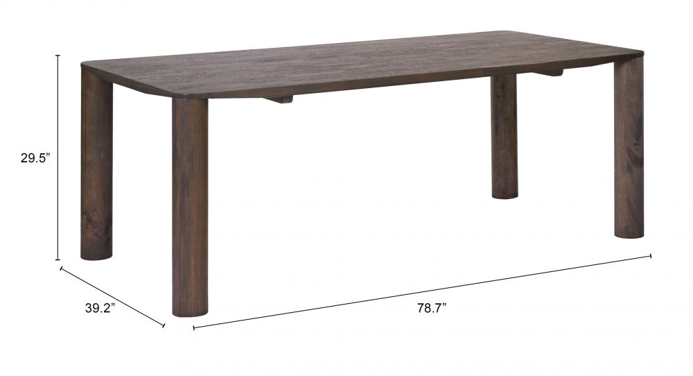 Eazy Wooden Rectangular Dining Table