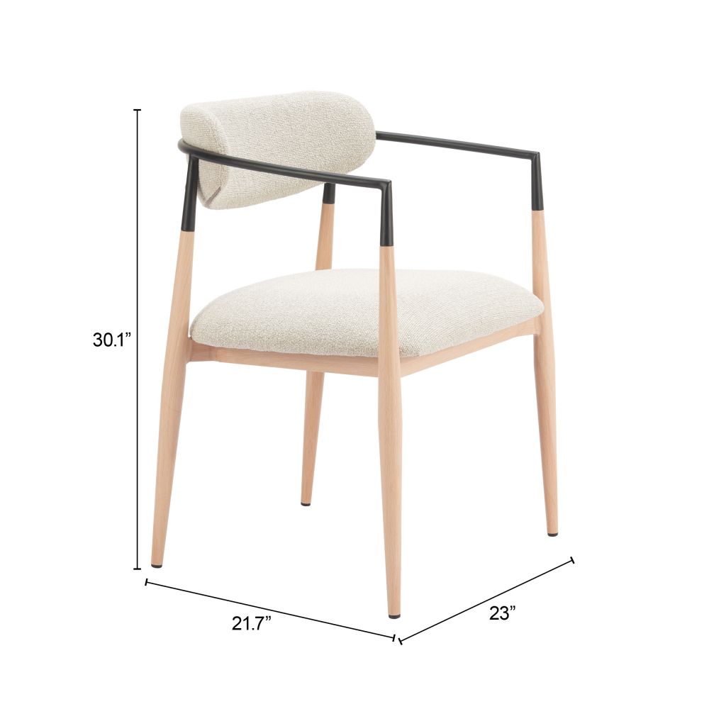Equinox Textured Fabric Dining Chair