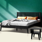 [Buy 1 Get 1] Kaylin Solid Wood Bed Frame & Nightstand