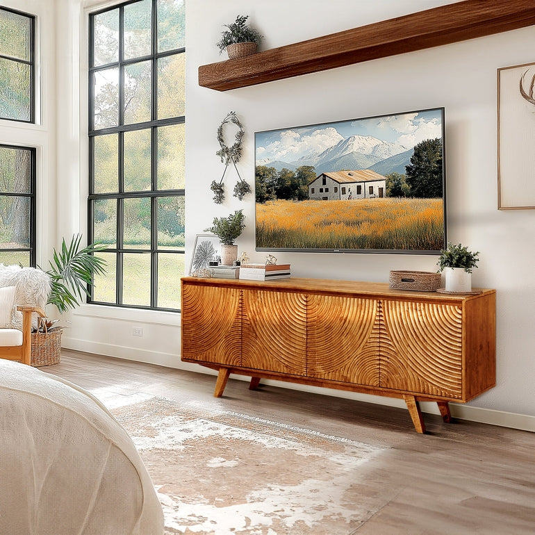 Harmony Wood TV Stand