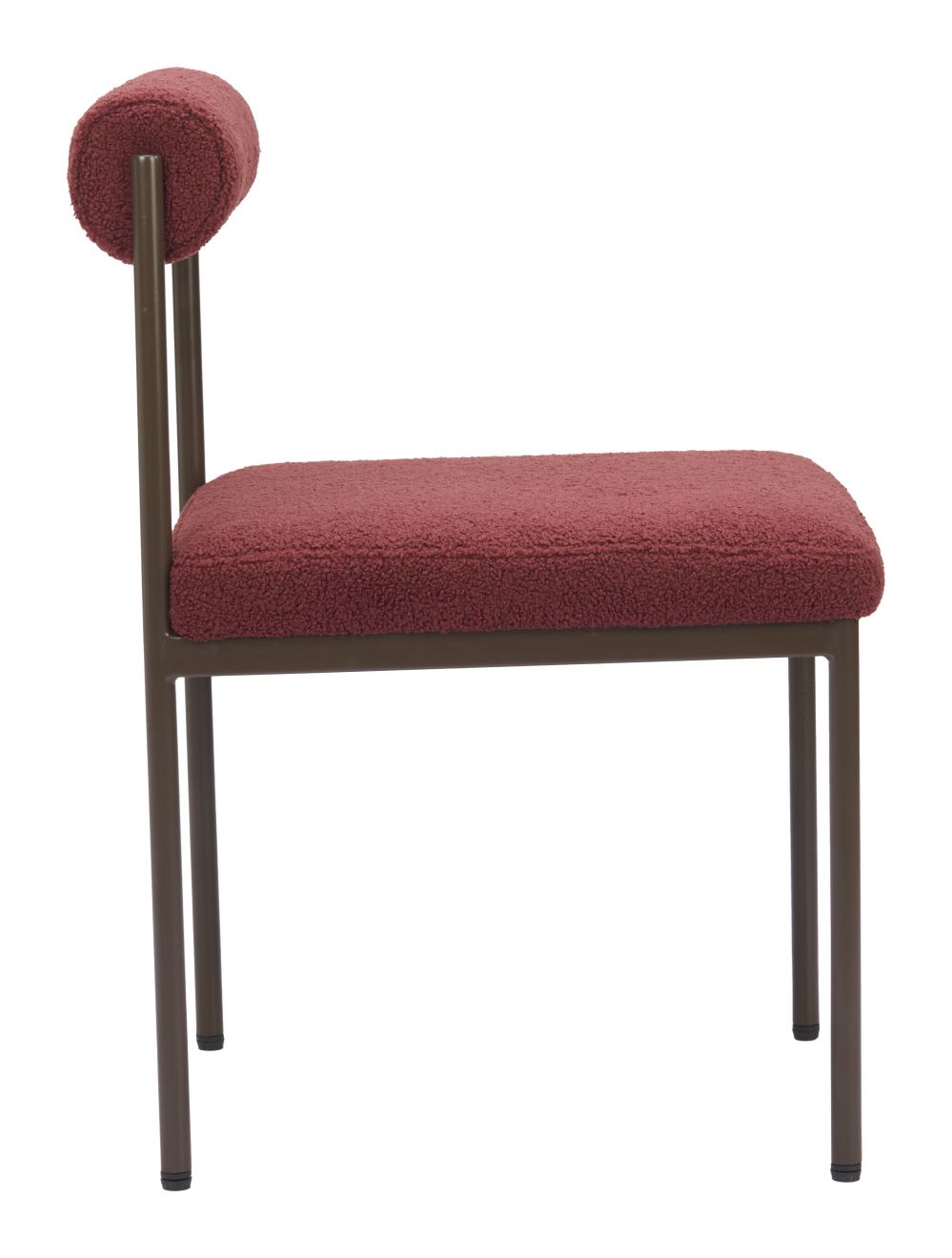 Livorno Shearling Fabric Dining Chair