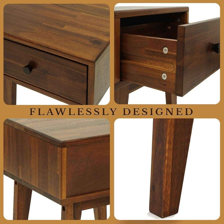 Sofia Solid Wood Nightstand