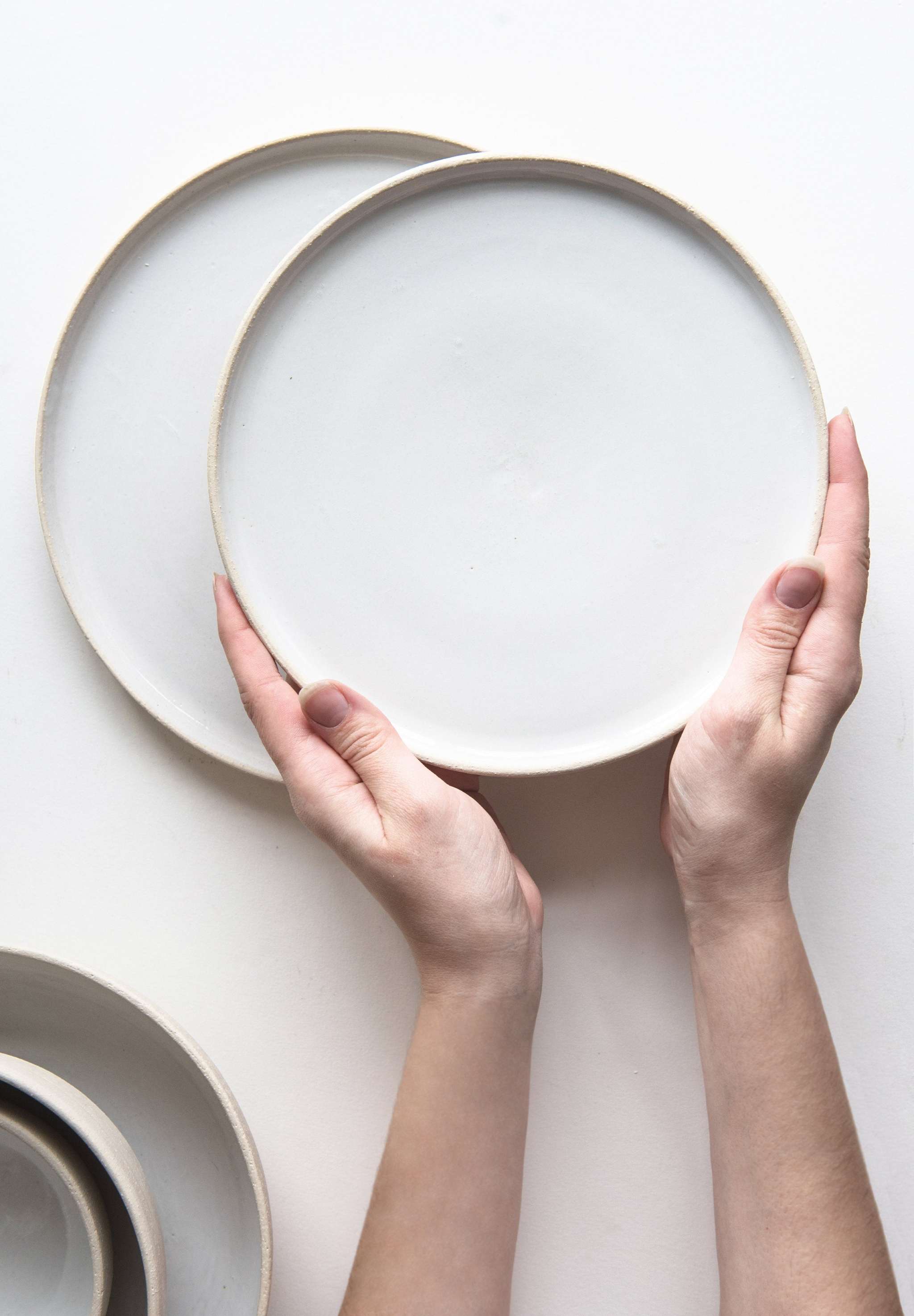 Handmade Stoneware Plates