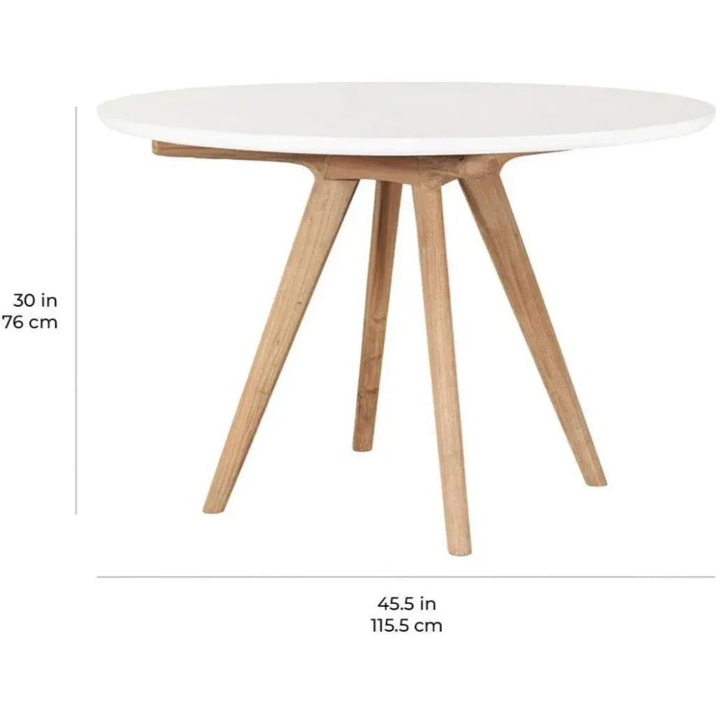Viola Dining Table - Slate Grey Outdoor Dining Table