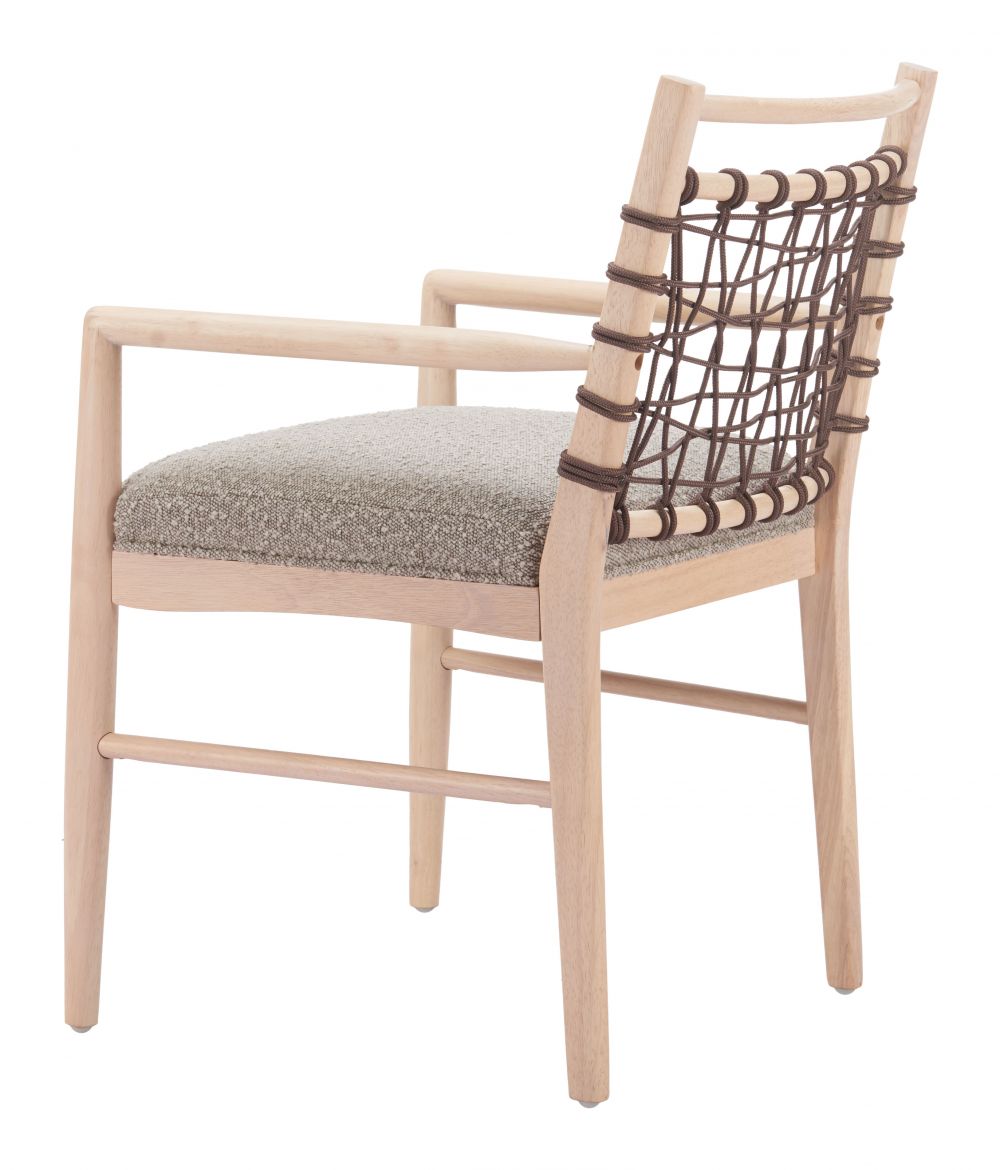 Wezly Textured Fabric Dining Chair 2PC