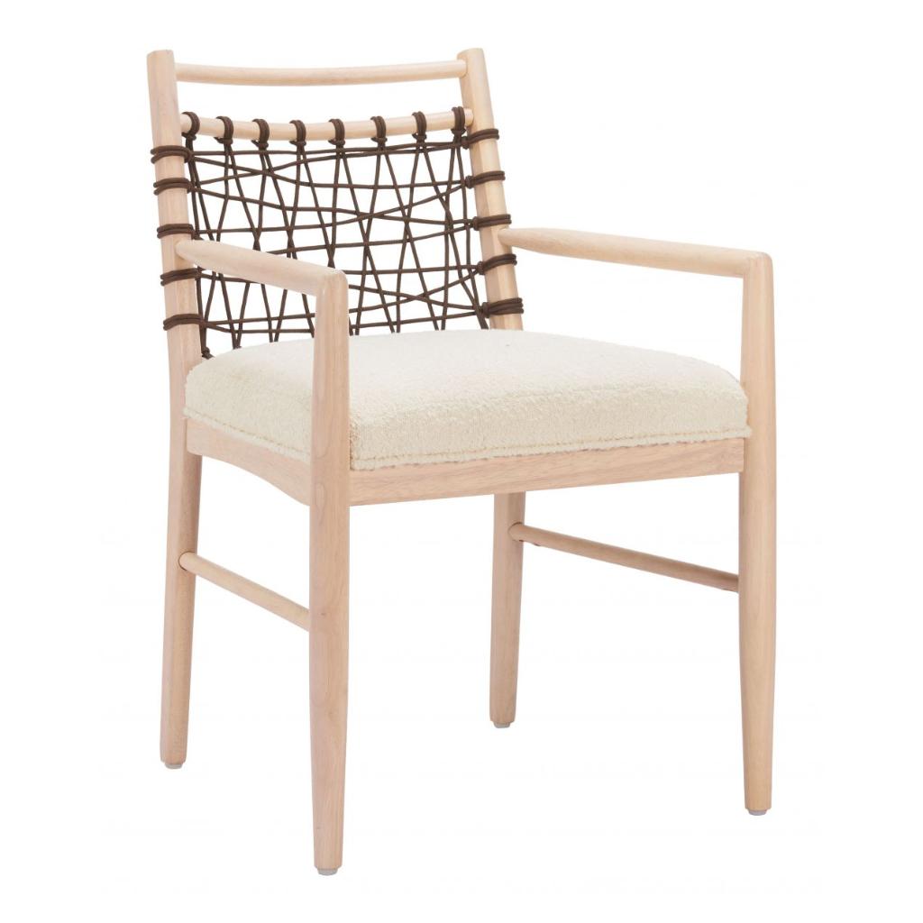 Wezly Textured Fabric Dining Chair 2PC