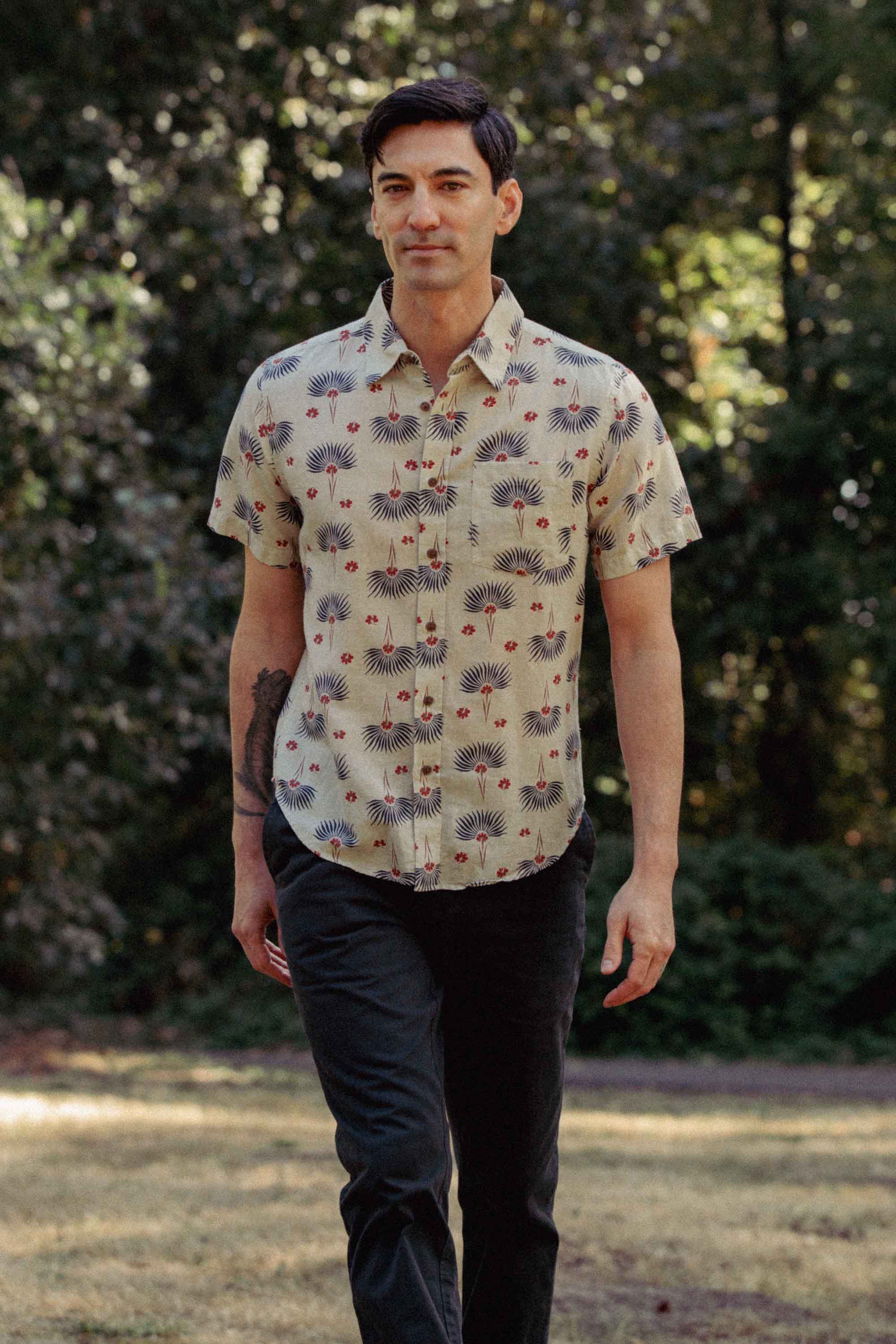 Harbor Slim Shirt / Aloha Floral