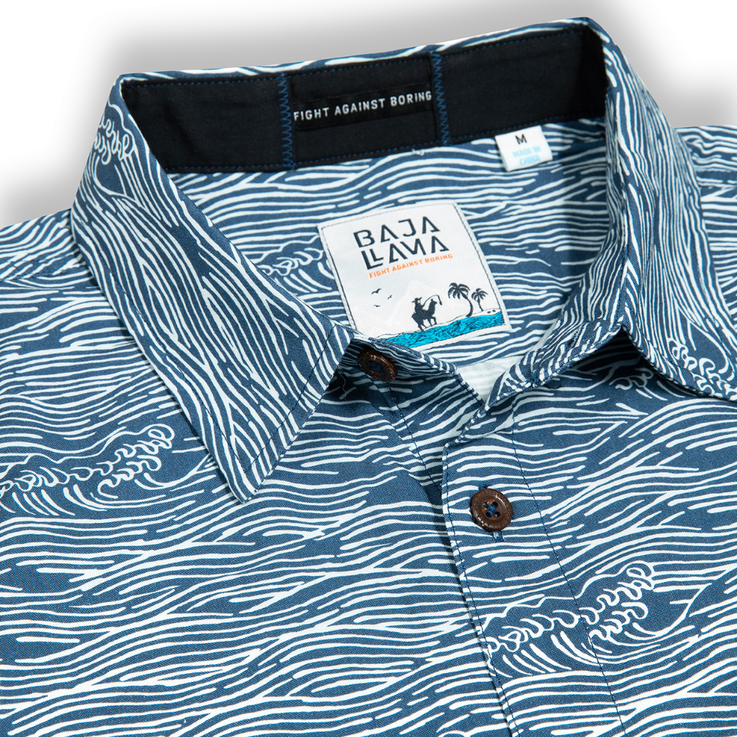 ROLL TIDES DEEP SEA - 7-SEAS™ BUTTON UP