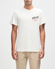 Dogleg Tee - Dirty White