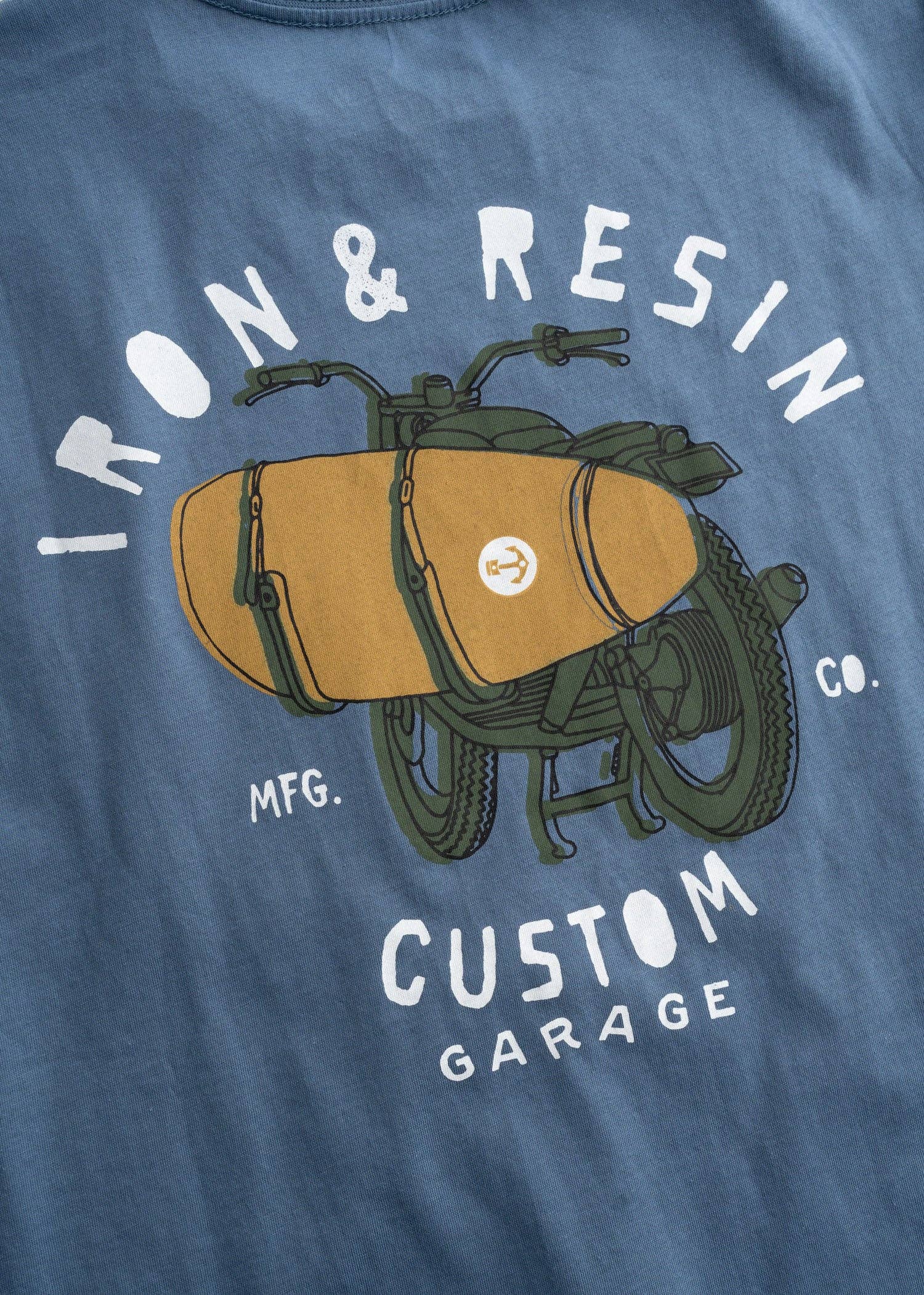 Custom Garage Pocket Tee