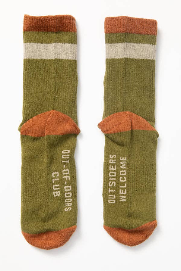 Out-of-Doors Club Sock