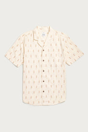 Collins Slim Shirt / Dune Chevron