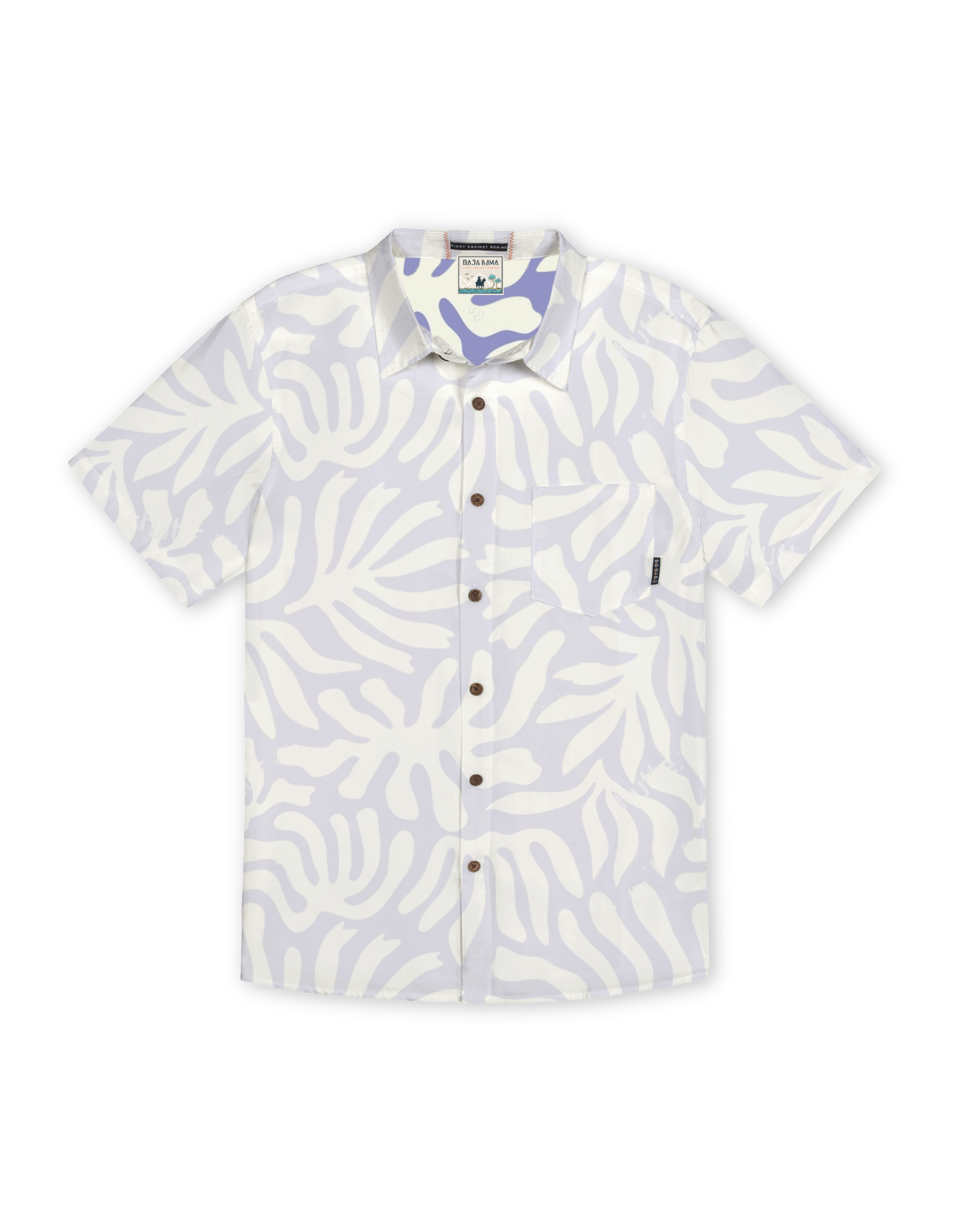PURPLE LEAFS - VAGABOND™ BUTTON UP