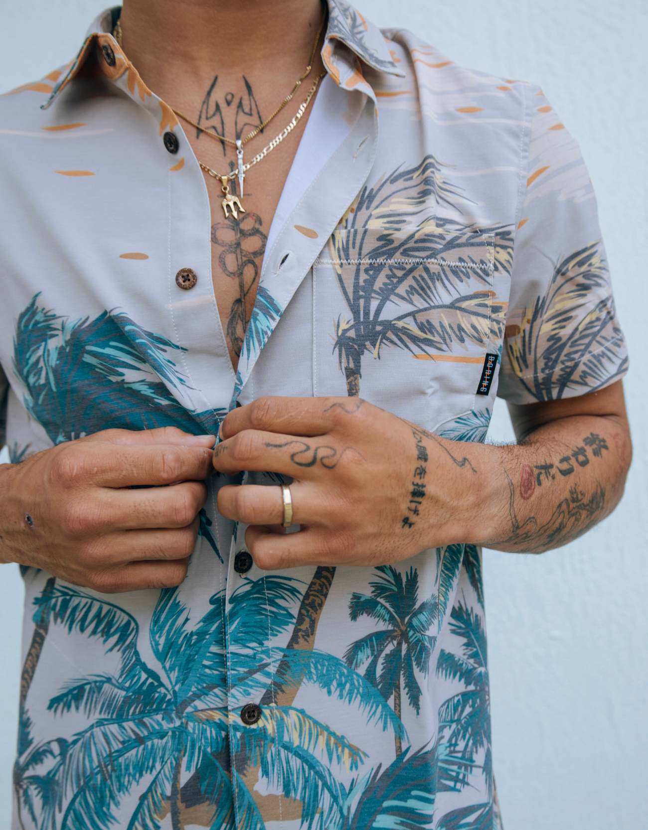 2 CATS NO RATS - VAGABOND™ BUTTON UP