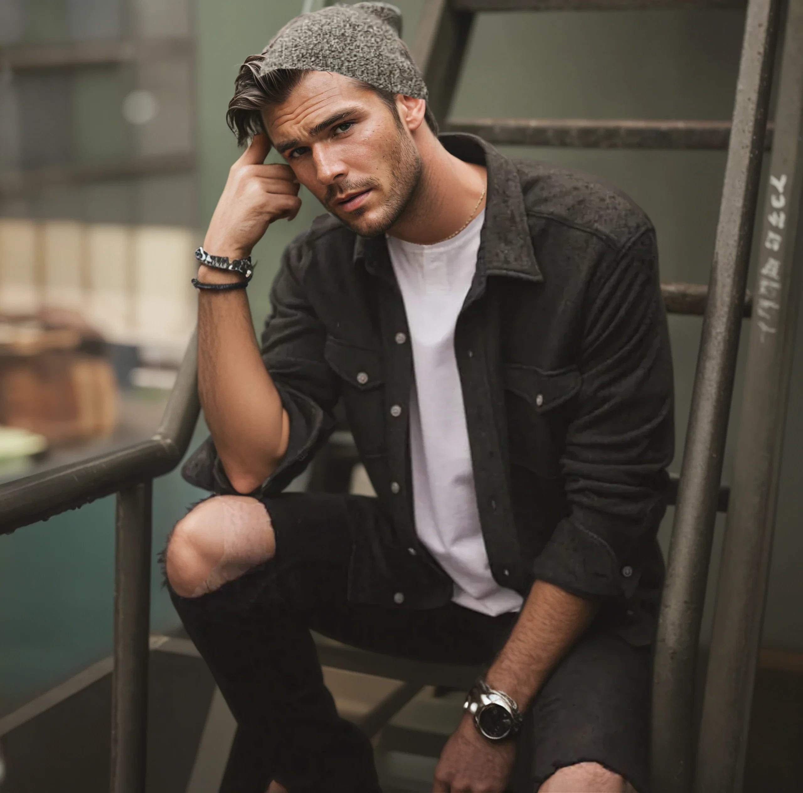 Soft Knit CPO Overshirt
