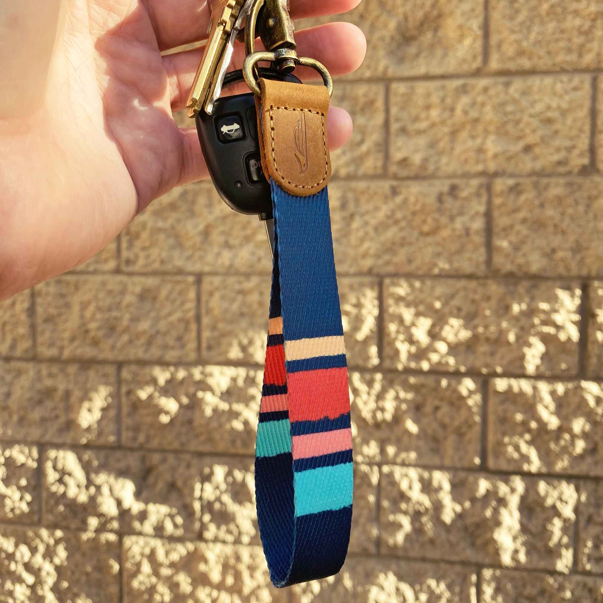 Cali Wristlet Keychain for Badge, Wallet, and Phone