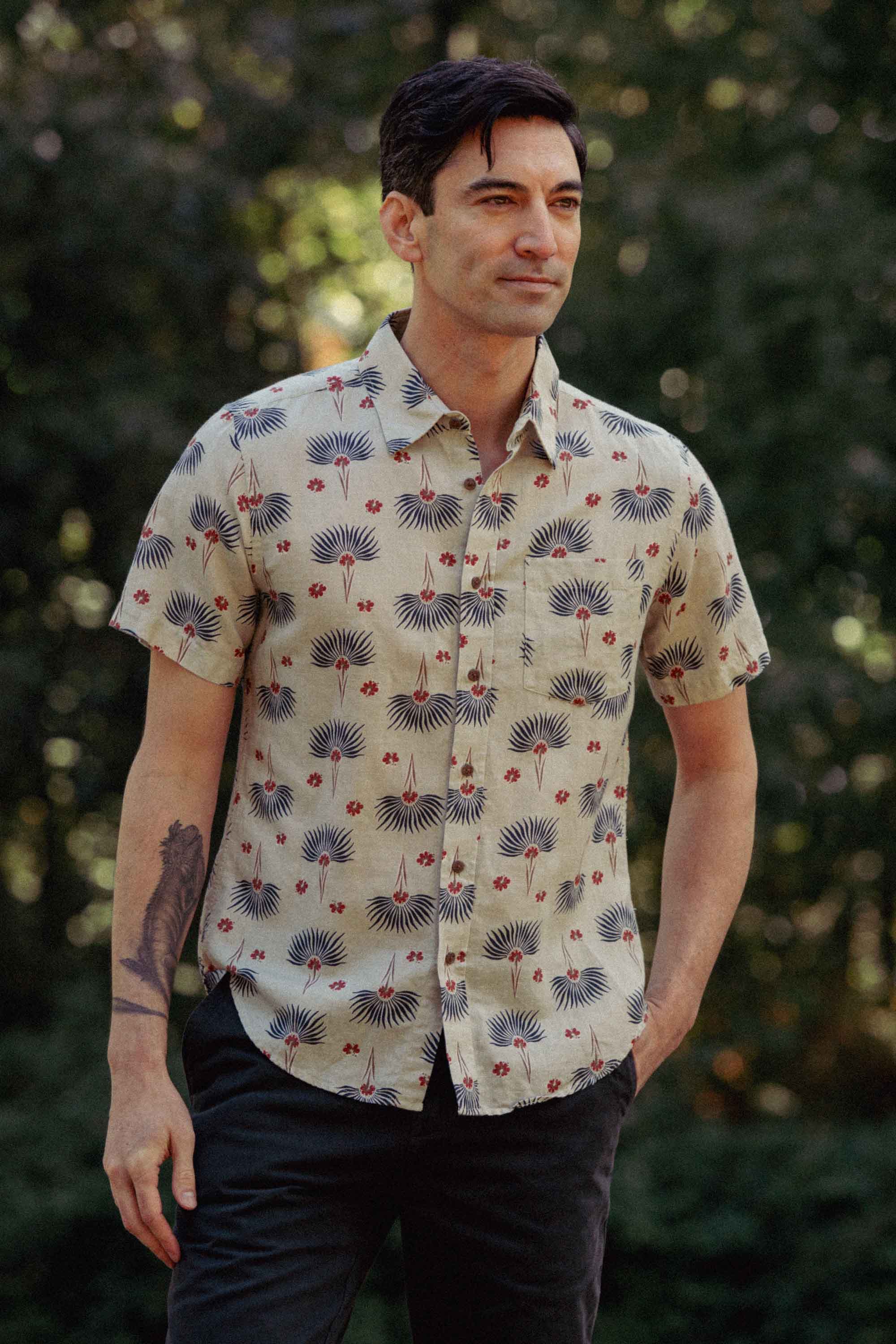 Harbor Slim Shirt / Aloha Floral