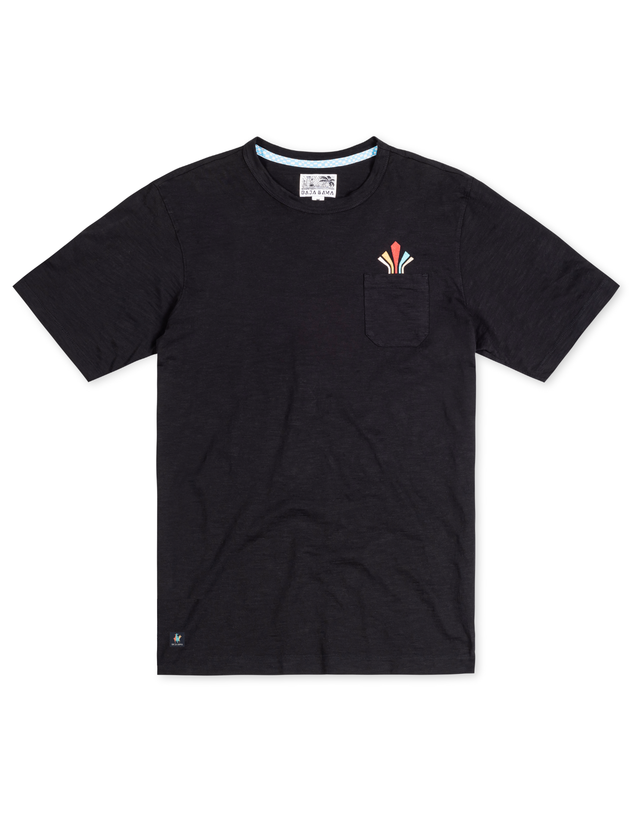 RETRO LEAGUE - SLUB PIMA POCKET TEE