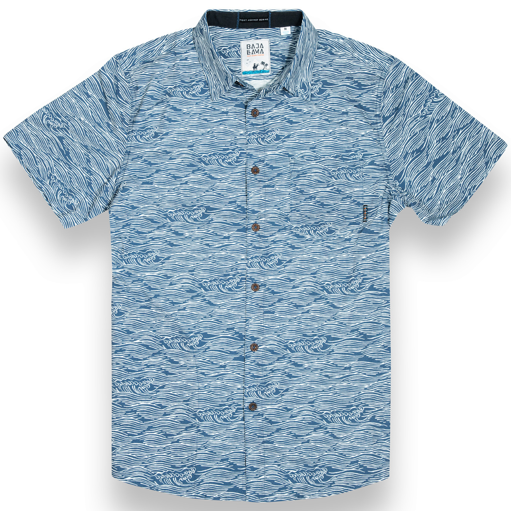 ROLL TIDES DEEP SEA - 7-SEAS™ BUTTON UP