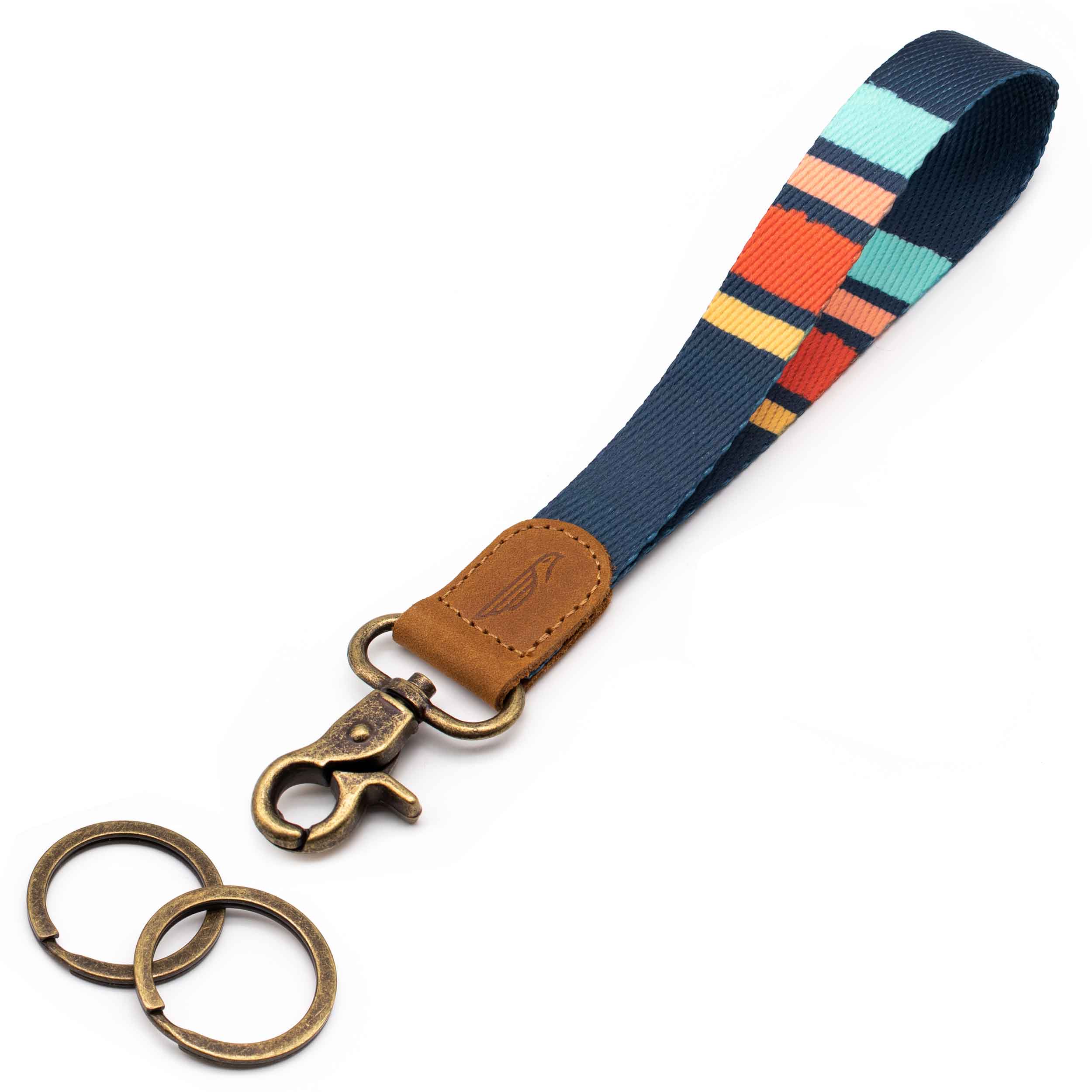 Cali Wristlet Keychain for Badge, Wallet, and Phone