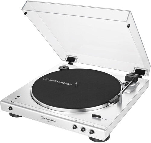 Audio Technica AT-LP60XBT-WW Turntable Bluetooth Fully Automatic (White) |