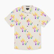 COLORFUL CACTUS CREAM - NIGHTHAWK™ BUTTON UP